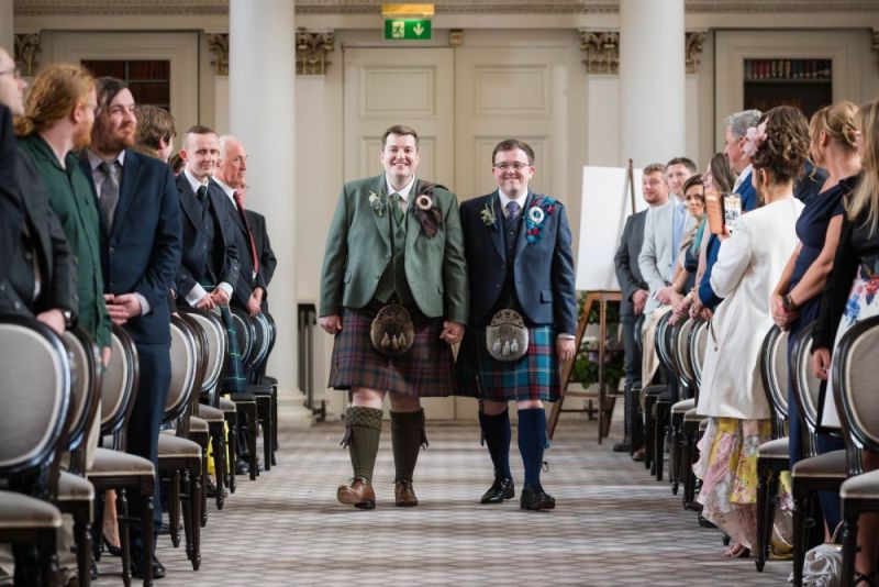 Signet Library, gay wedding, Edinburgh First Light Photography
