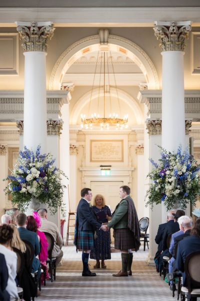 Signet Library, gay wedding, Edinburgh First Light Photography