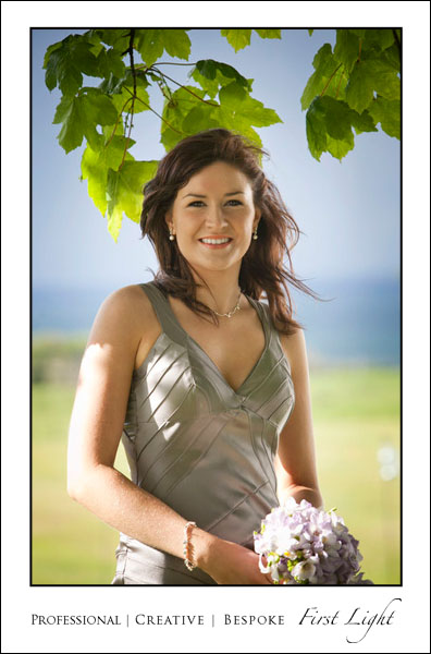 first light photography, dunglas estate wedding photography, Scotland, bridesmaid, flowers, wedding flowers, 