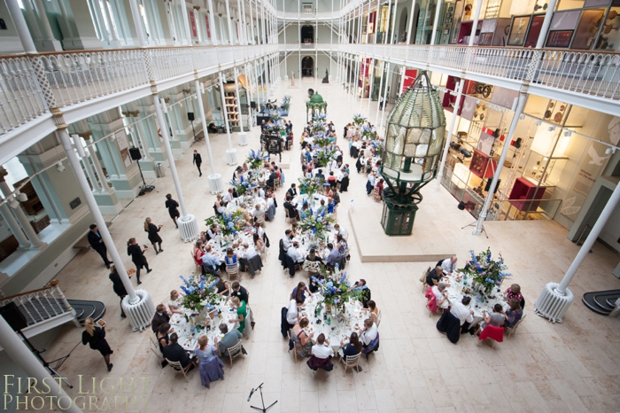 National Museum of Scotland wedding photography by First Light Photography