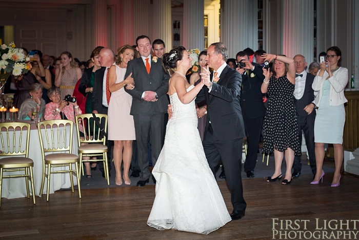 First dance in Signet Library upper library