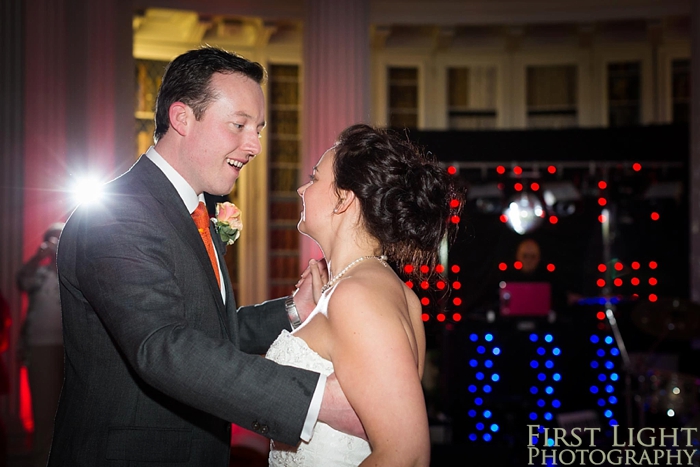 First dance in Signet Library upper library