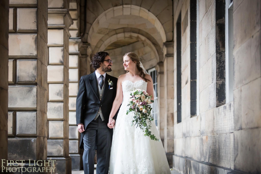 Wedding photography at Signet Library , Edinburgh by First Light photography, Scotland, bride and groom portrait, edinburgh wedding photographer, 