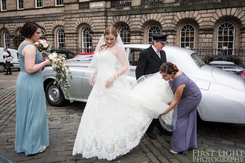 Wedding photography at Signet Library , Edinburgh by First Light photography, Scotland