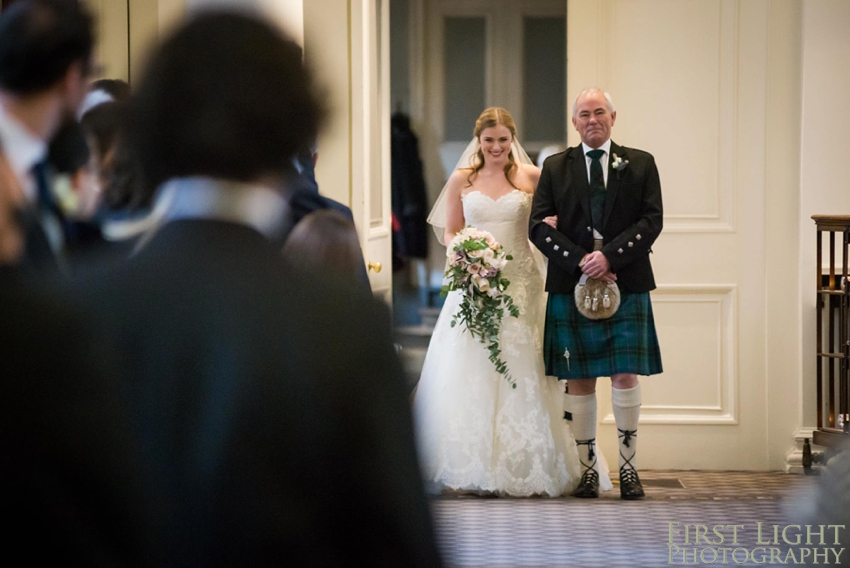 Wedding photography at Signet Library , Edinburgh by First Light photography, Scotland