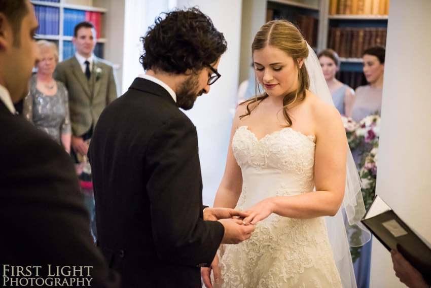 Wedding photography at Signet Library , Edinburgh by First Light photography, Scotland