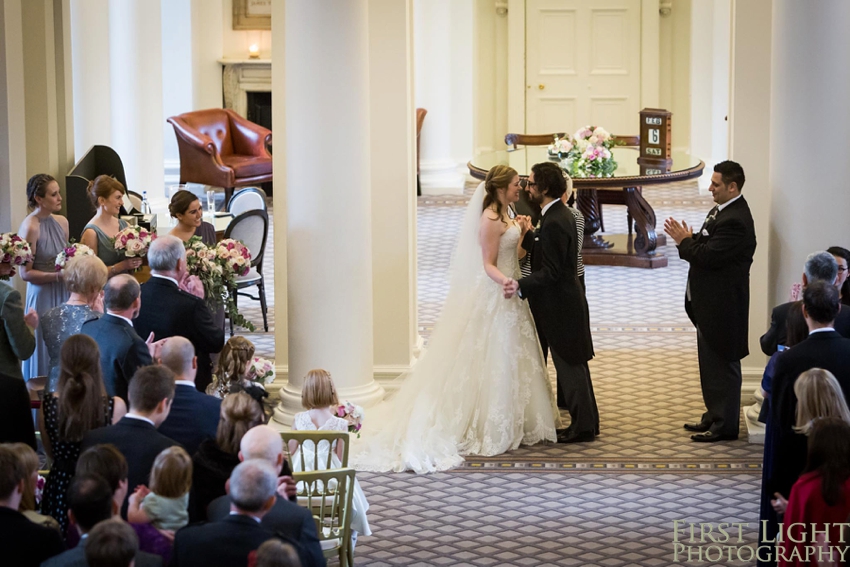 Wedding photography at Signet Library , Edinburgh by First Light photography, Scotland