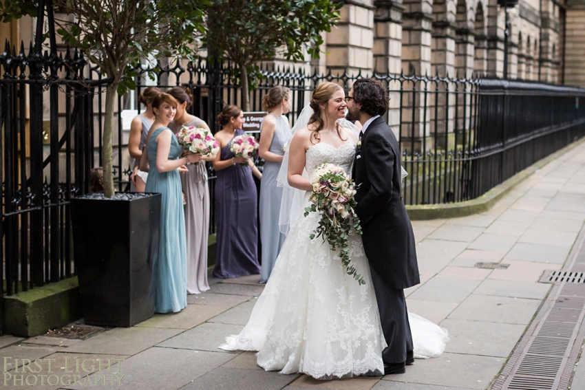 Wedding photography at Signet Library , Edinburgh by First Light photography, Scotland