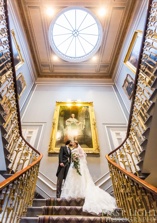 Wedding photography at Signet Library , Edinburgh by First Light photography, Scotland