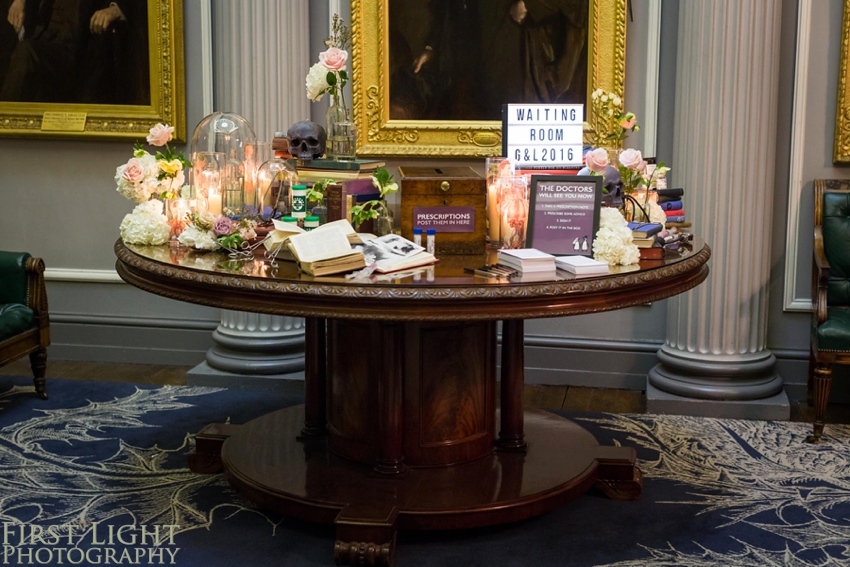 Wedding photography at Signet Library , Edinburgh by First Light photography, Scotland