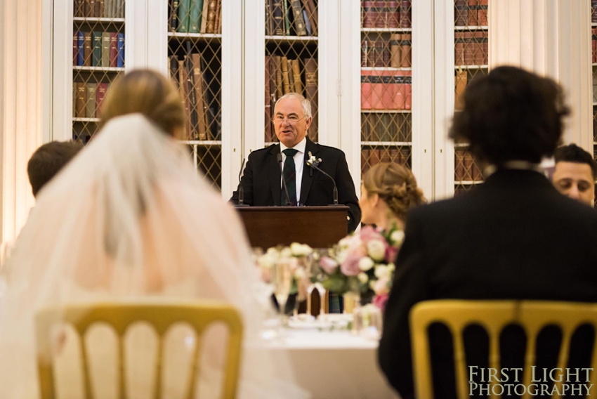 Wedding photography at Signet Library , Edinburgh by First Light photography, Scotland