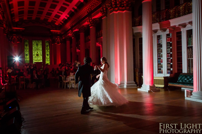 Wedding photography at Signet Library , Edinburgh by First Light photography, Scotland