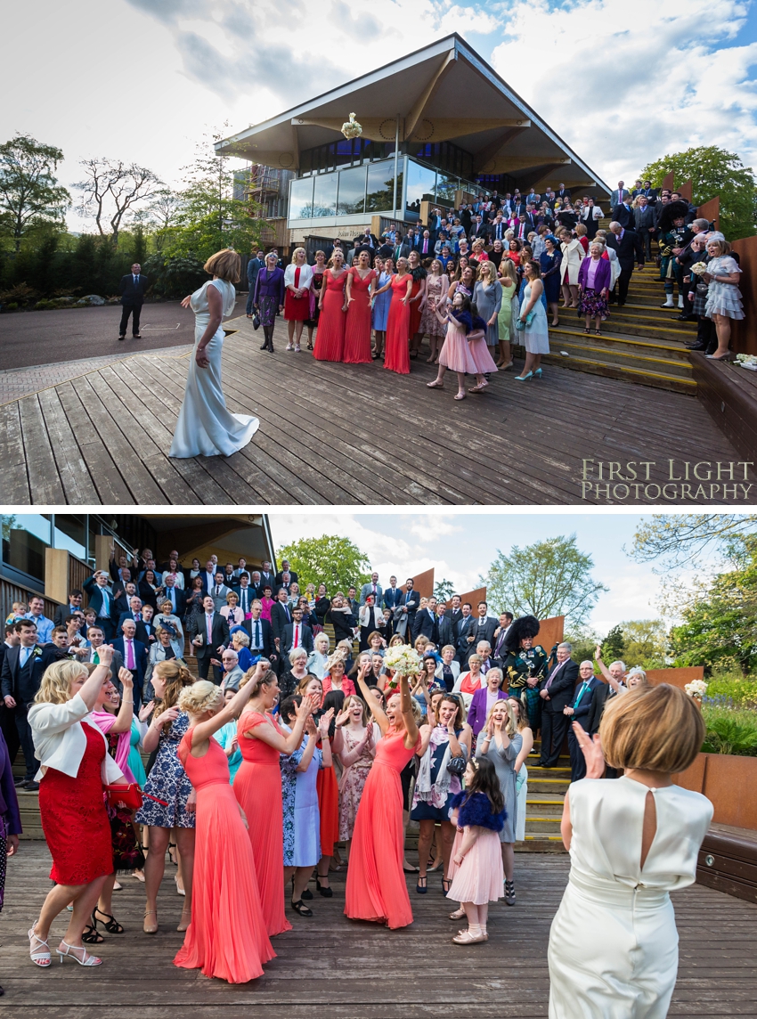 Edinburgh Botanics wedding