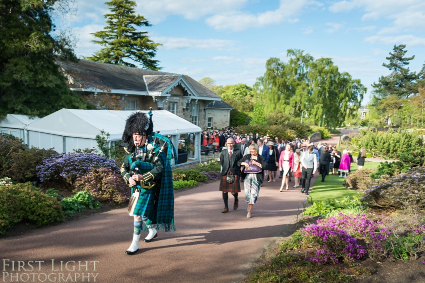 Edinburgh Botanics wedding