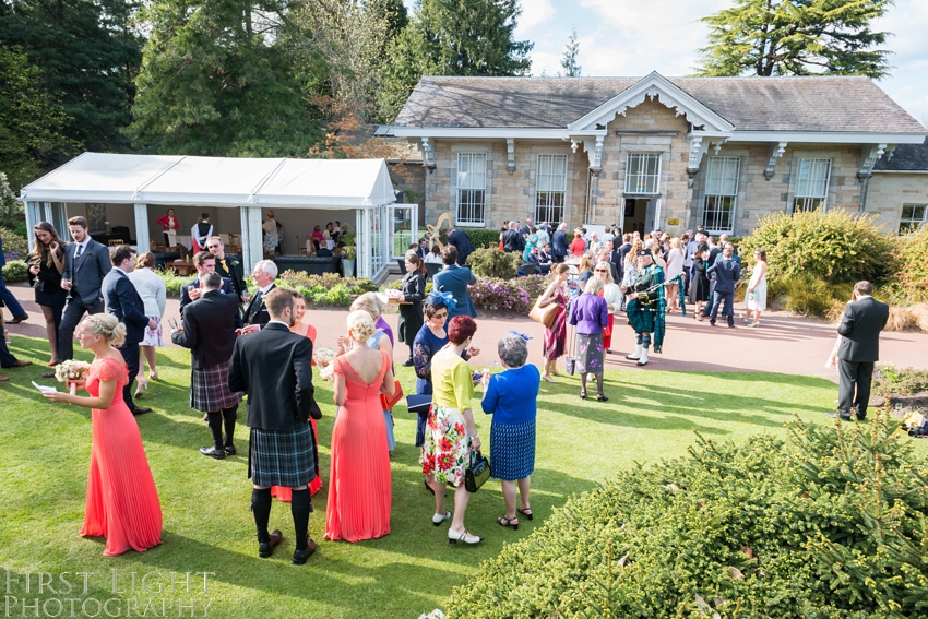 Edinburgh Botanics wedding