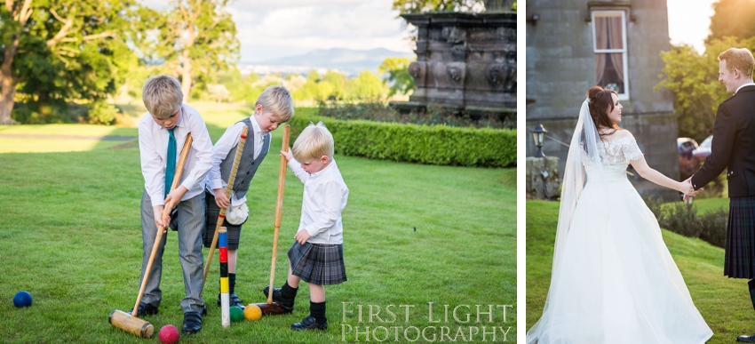 Dundas Castle wedding photography. Edinburgh wedding photography by First Light Photography