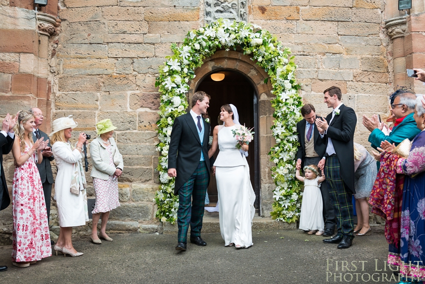 Chrichton Church wedding