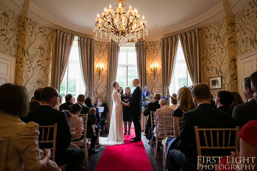 Humanist wedding, Broxmouth Park. Photographed by First Light Photography