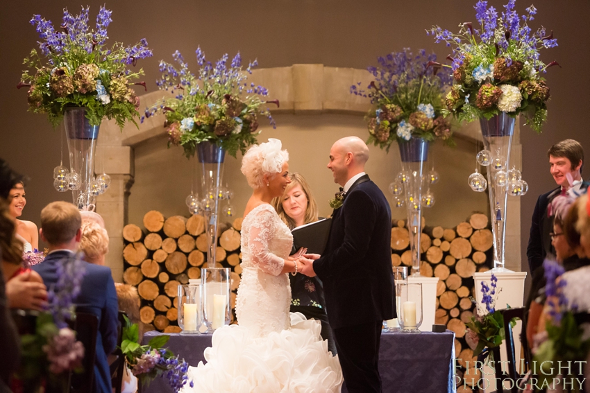 Humanist wedding, Edinburgh Castle. Photographed by First Light Photography