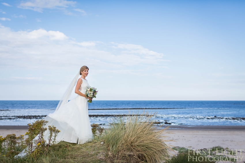 Silversands and Broxmouth Park wedding photography by First Light photography, Scotland