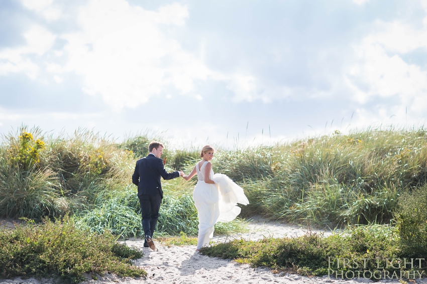 Silversands and Broxmouth Park wedding photography by First Light photography, Scotland