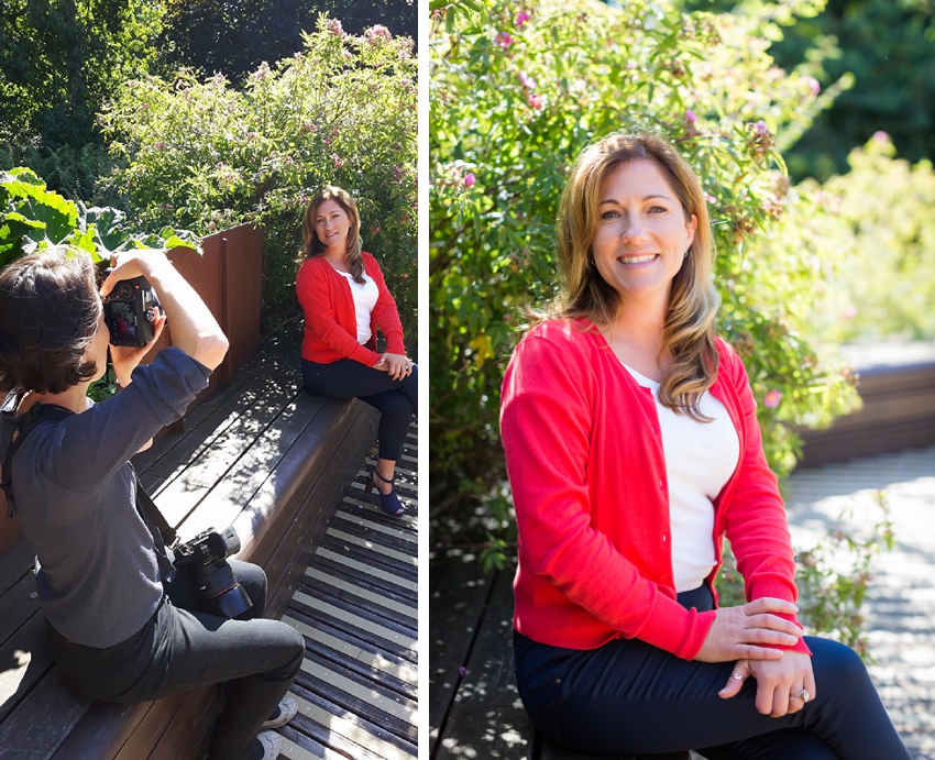 Corporate Portrait Edinburgh. Behind the scenes