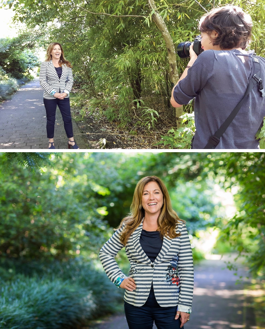 Corporate Portrait Edinburgh. Behind the scenes