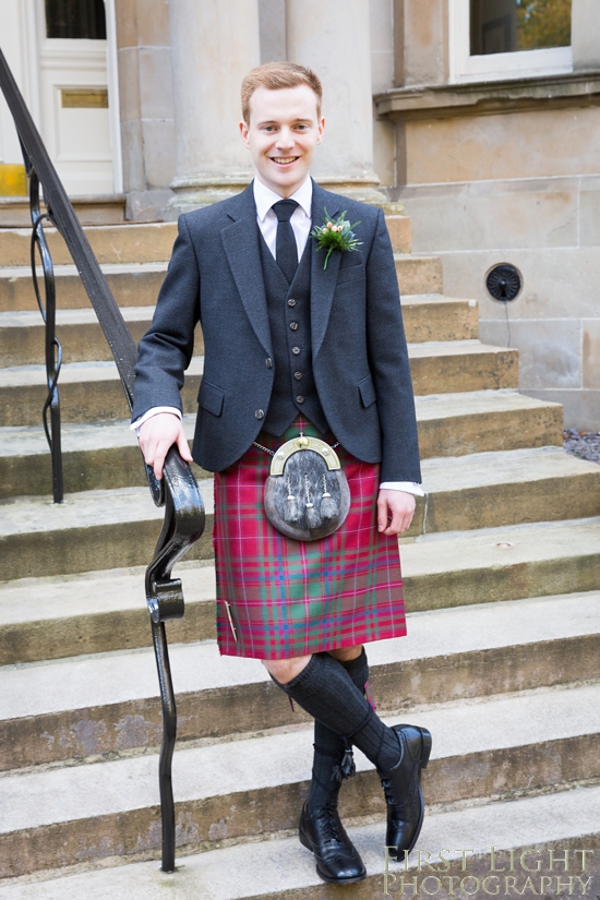 Groom portrait