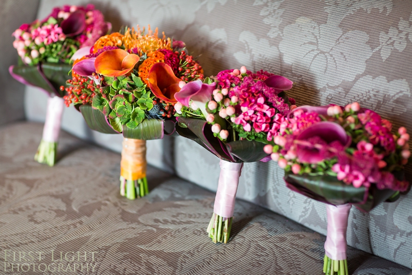 autumnal bouquet, wedding photographer Scotland