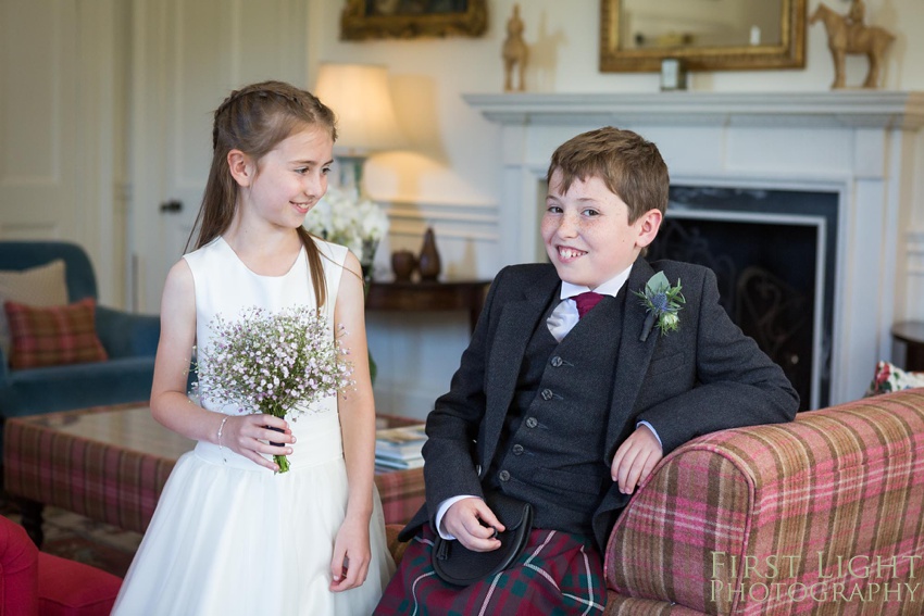 bridesmaid, Gilmerton House, Wedding Photographer, Edinburgh Wedding Photographer, Edinburgh, Scotland, Copyright: First Light Photography
