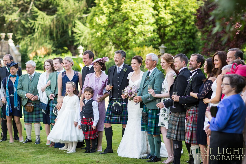 Wedding photo, Gilmerton House, Wedding Photographer, Edinburgh Wedding Photographer, Edinburgh, Scotland, Copyright: First Light Photography