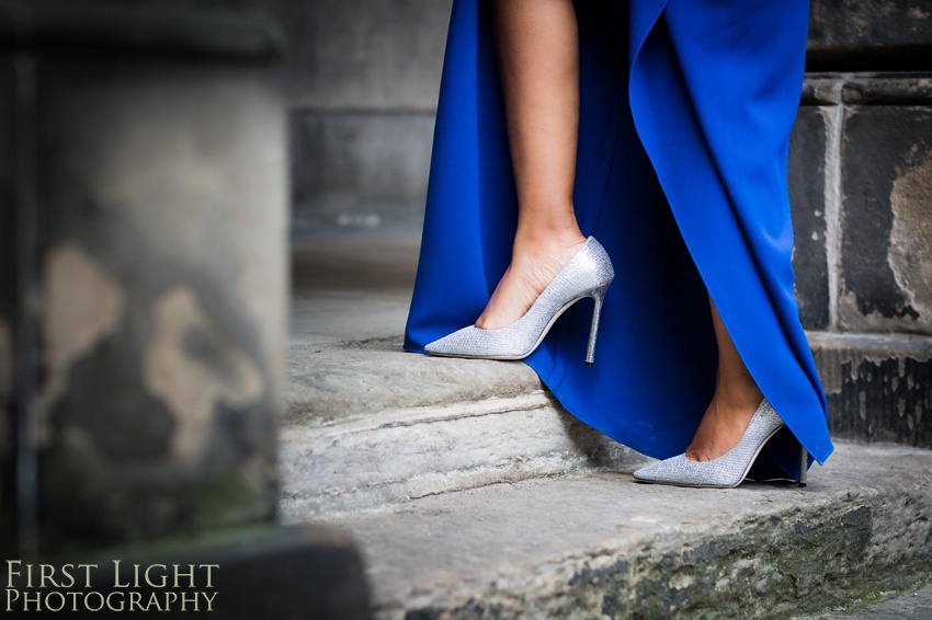 Wedding Elopement, Prestonfield House, Blue Wedding Dress, Edinburgh Wedding Photographer, Copyright:First Light Photography, Scotland