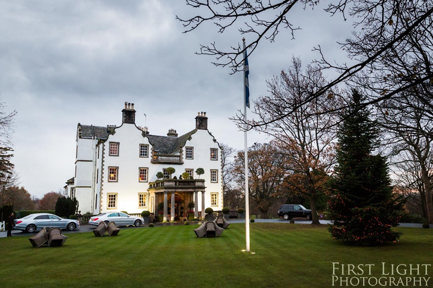 Wedding Elopement, Prestonfield House, Blue Wedding Dress, Edinburgh Wedding Photographer, Copyright:First Light Photography, Scotland