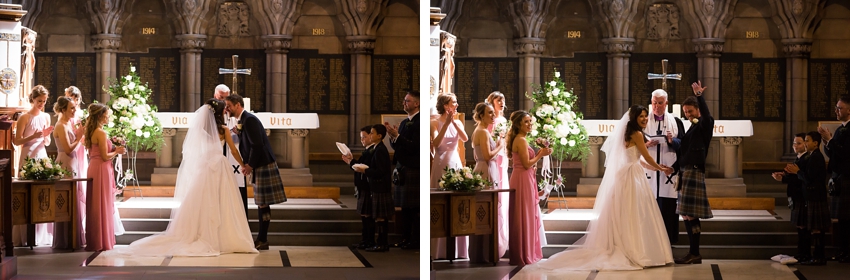 Glasgow University Chapel, Spring Wedding, Lochgreen House Hotel, Glasgow Wedding, Edinburgh Wedding Photographer, Wedding Photographer, Scotland, Copyright: First Light Photography