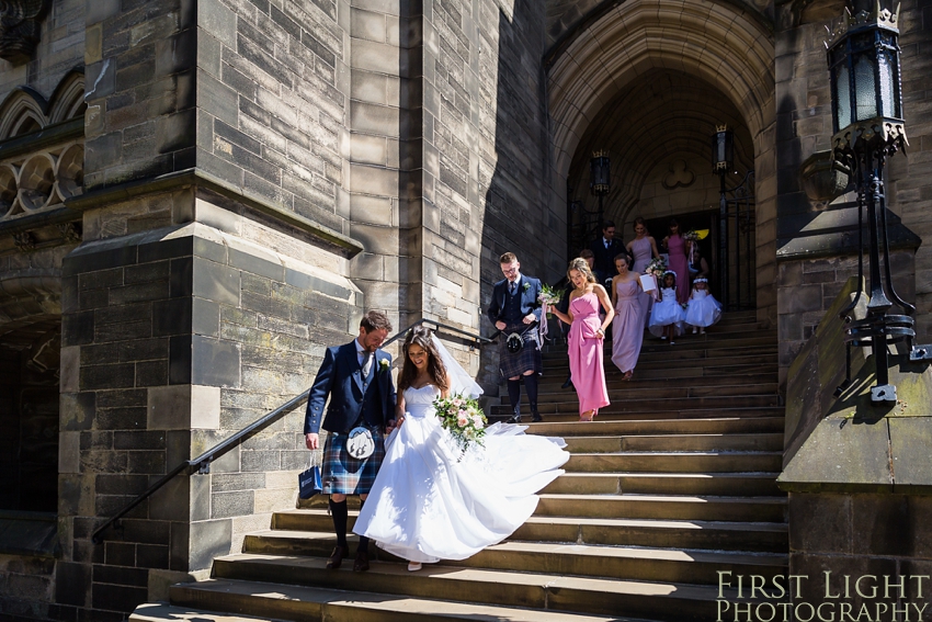 Glasgow University Chapel, Spring Wedding, Lochgreen House Hotel, Glasgow Wedding, Edinburgh Wedding Photographer, Wedding Photographer, Scotland, Copyright: First Light Photography