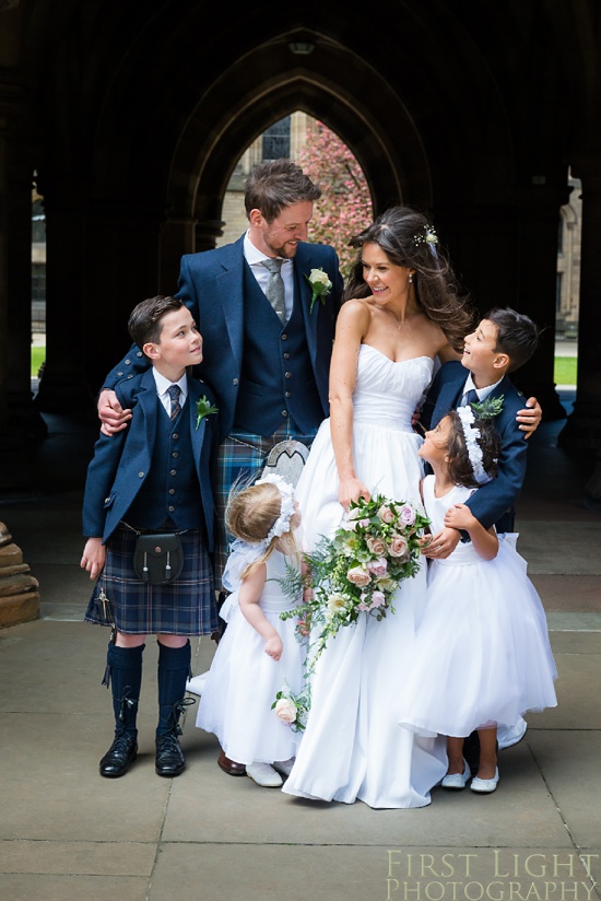 Glasgow University Chapel, Spring Wedding, Lochgreen House Hotel, Glasgow Wedding, Edinburgh Wedding Photographer, Wedding Photographer, Scotland, Copyright: First Light Photography