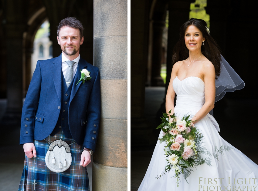 Glasgow University Chapel, Spring Wedding, Lochgreen House Hotel, Glasgow Wedding, Edinburgh Wedding Photographer, Wedding Photographer, Scotland, Copyright: First Light Photography