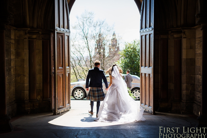 Glasgow University Chapel, Spring Wedding, Lochgreen House Hotel, Glasgow Wedding, Edinburgh Wedding Photographer, Wedding Photographer, Scotland, Copyright: First Light Photography