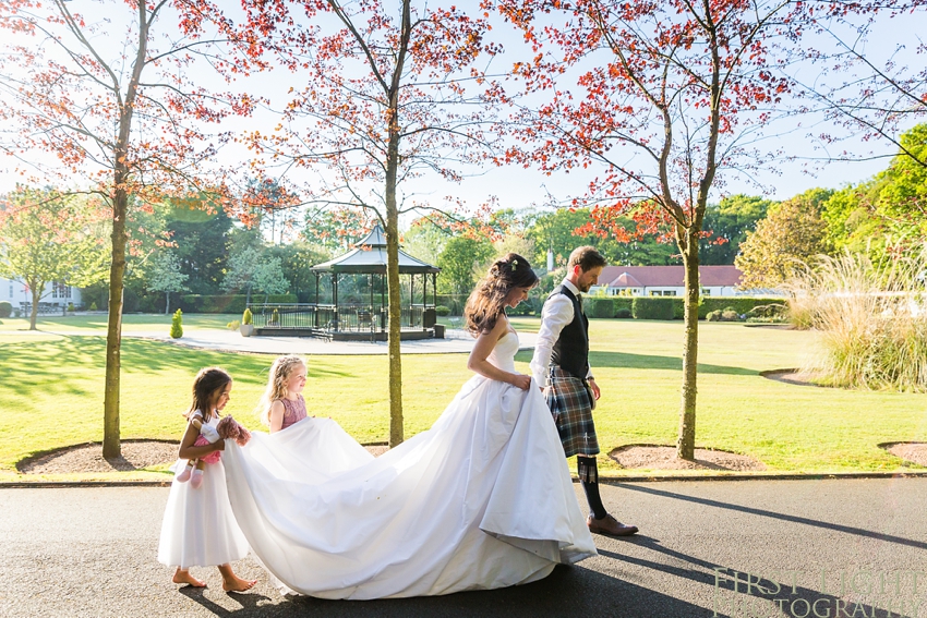 Glasgow University Chapel, Spring Wedding, Lochgreen House Hotel, Glasgow Wedding, Edinburgh Wedding Photographer, Wedding Photographer, Scotland, Copyright: First Light Photography