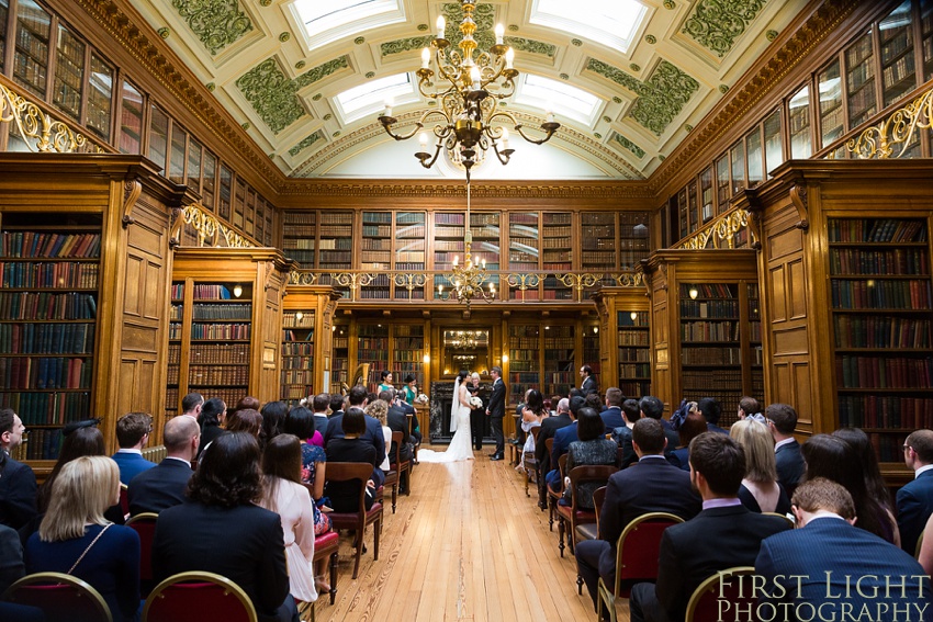 Royal College of Physicians, Scotsman Hotel, Edinburgh Wedding, Wedding Photographer, Edinburgh Wedding Photographer, Scotland, Copyright: First Light Photography