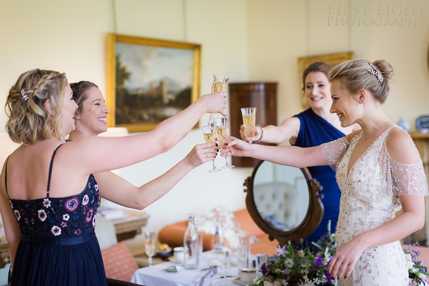 Gilmerton House Wedding, North Berwick. Edinburgh Wedding Photographer, Scotland. Copyright: First Light Photography