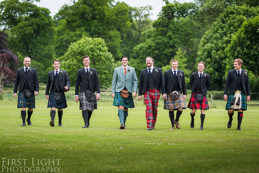 Gilmerton House Wedding, North Berwick. Edinburgh Wedding Photographer, Scotland. Copyright: First Light Photography