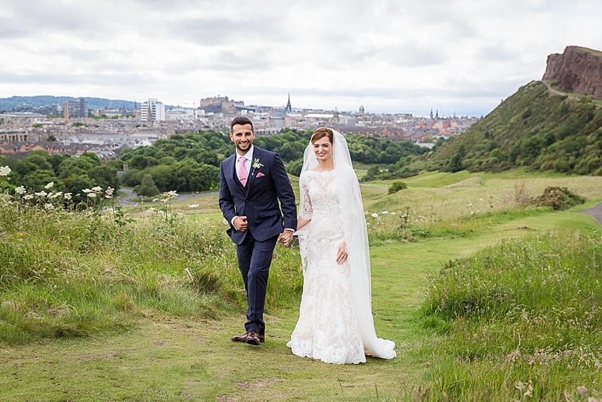 Arthurs Seat Wedding, Edinburgh, Edinburgh Wedding Photographer, Scotland. Copyright: First Light Photography