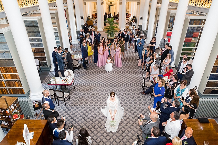 Signet Library Wedding, Edinburgh, Edinburgh Wedding Photographer, Scotland. Copyright: First Light Photography