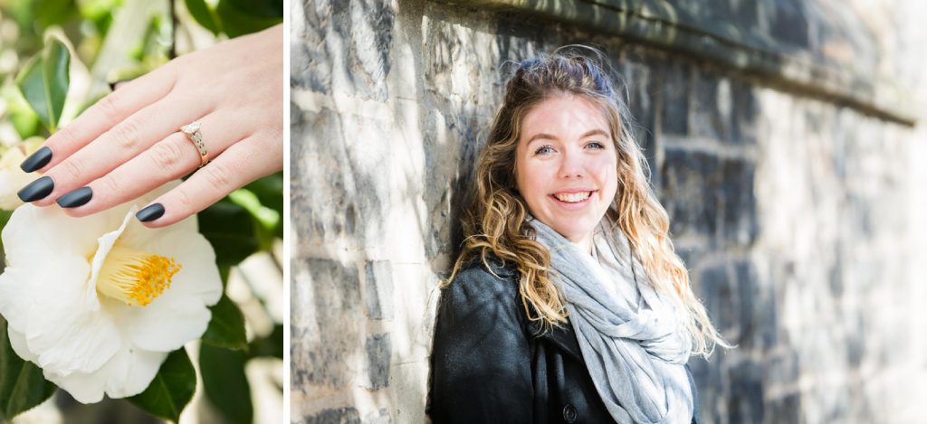 Wedding Proposal photography in Circus Lane, Edinburgh