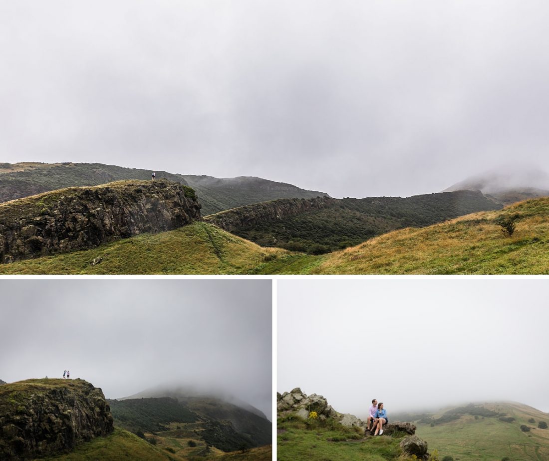 Arthurs Seat in the mist