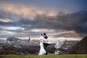 wedding photography, Arthur's Seat Edinburgh