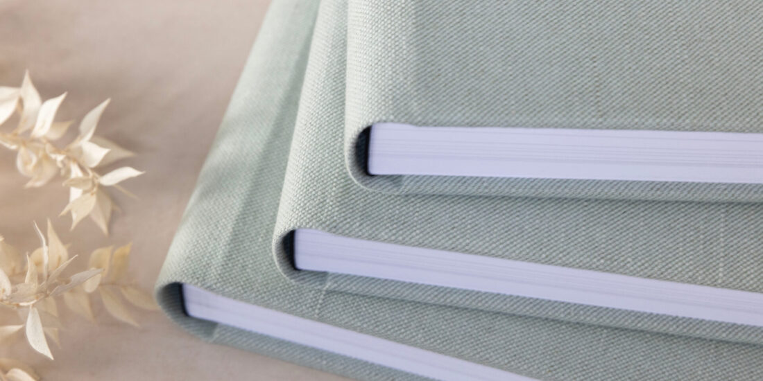 First Light green cotton album
