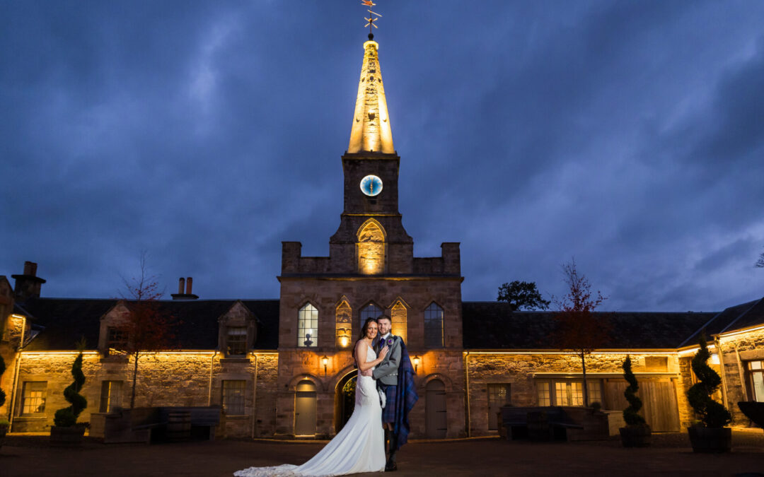 Autumn Wedding at Rosebery Steading – Lucy & Cameron