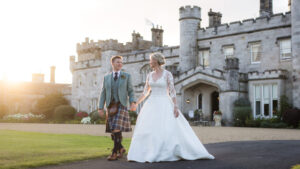 Dundas Castle wedding photography First Light